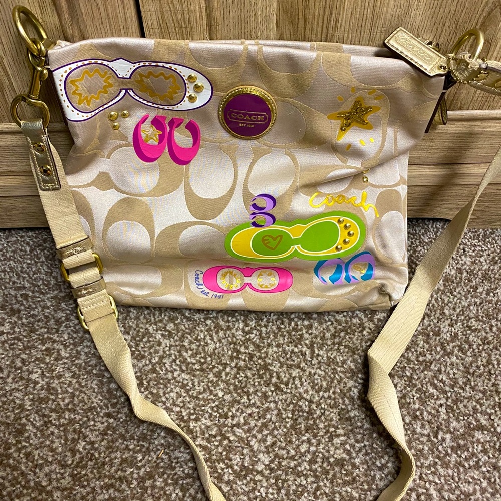 Rare Coach File Bag